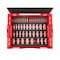 Tekton 105pc 1/4, 3/8 In Dr 6-Point Socket Set w/ Lid Insert in Stacking Tool Box (5/32 - 1 in, 4 - 24 mm) OLB91301 - alternate 9